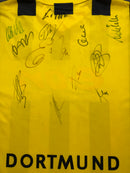 2000-2001 Borussia Dortmund Home Trikot Gr. XL Autogramme