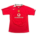 2004-2006 Manchester United Home Trikot Kinder Gr. 164-176