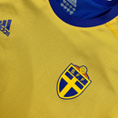 2002 Schweden Home Trikot Gr. M Spielerversion