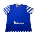 2017-2018 Real Sociedad Home Trikot Gr. 2XL