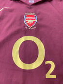 2005-2006 Arsenal Home Trikot Gr. XL
