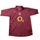 2005-2006 Arsenal Home Trikot Gr. XL