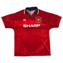 1994-1996 Manchester United Home Trikot Gr. L