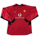 2002-2004 Manchester United Home Trikot Gr. XXL
