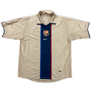 2001-2002 FC Barcelona Away Trikot Gr. L