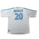 2003-2004 Olympique Marseille Home Trikot Gr. L