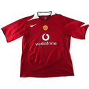 2004-2006 Manchester United Home Trikot Gr. XXL