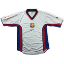 1999-2000 FC Barcelona Away Trikot Gr. S